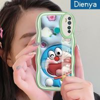 เคส Dienya สำหรับ Infinix Hot 9 Pro เคส X655C ลายการ์ตูนดอกไม้3D กับเคสมือถือกันกระแทกแบบใสนิ่มลายโดเรนซีเคสโปร่งใสลายกล้องถ่ายรูปฝาครอบป้องกันซิลิกาเจล