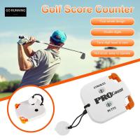 SGFDD Mini Scoring Golf Scoring อุปกรณ์กอล์ฟเลขสองหลักอุปกรณ์ฝึกกอล์ฟเลขสองหลักการนับคะแนนกอล์ฟพร้อมพวงกุญแจเครื่องนับคะแนนนับจังหวะการตีกอล์ฟ