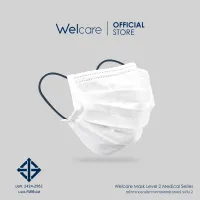 [Welcare Official] Welcare Mask Level 2 Medical Series หน้ากากอนามัยทางการแพทย์เวลแคร์ ระดับ 2 (บรรจุ 50 ชิ้น) (ส่งของภายใน 3 วัน)