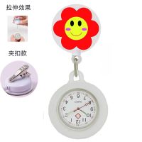 Pinci Pocket Watch Female Nurse Special Chest Watch Medical Stopwatch Customized Stretch Cute Cartoon Pocket Watch Pocket Watch Luminous 【SEP】