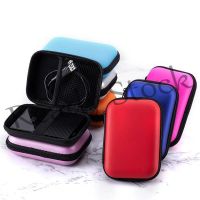 【Ready Stock】 ✓ B40 Eva Mini Portable Earphone Bag Coin Purse Headphone Usb Cable Case Storage Box Wallet Carrying Pouch Bag Earphone Accessories