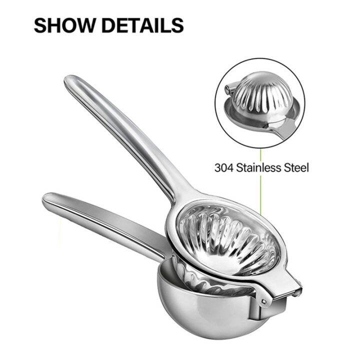 lemon-squeezer-stainless-steel-extra-large-manual-lemon-juicer-squeezer-with-solid-metal