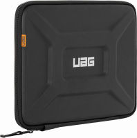 URBAN ARMOR GEAR UAG Medium Sleeve for 11-13" Devices Black Rugged Tactile Grip Weatherproof Protective Slim Secure Laptop/Tablet Sleeve Medium - Black