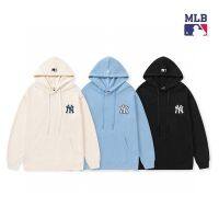 HOT”สินค้าพร้อมส่ง ! ใหม่ เสื้อฮู้ดดี้ แขนยาว ปักลาย MLB สไตล์คลาสสิก สําหรับผู้ชาย และผู้หญิง