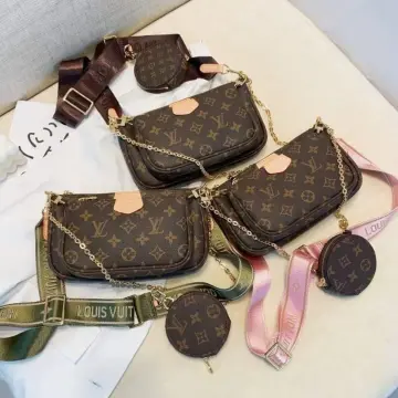Louis Vuitton LV Multi Pochette Accessoires Crossbody Bag 3 Bags In 1   eBay