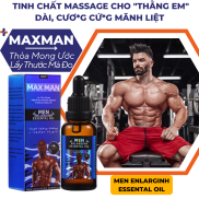 Tinh Dầu Tăng Kích Thước Cậu Ấm MaxManOil Enlargement 20cm Dễ Dàng Nhanh