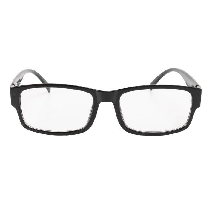 black-rectangle-plastic-frame-clear-lens-glasses