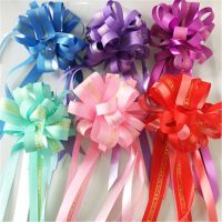 ✁ 5/20Pcs DIY Pull Bows Gift Knot Ribbon Party Christmas Ornament Gift Wrapping Bows Ribbon Pull Bows Birthday Wedding Decoration