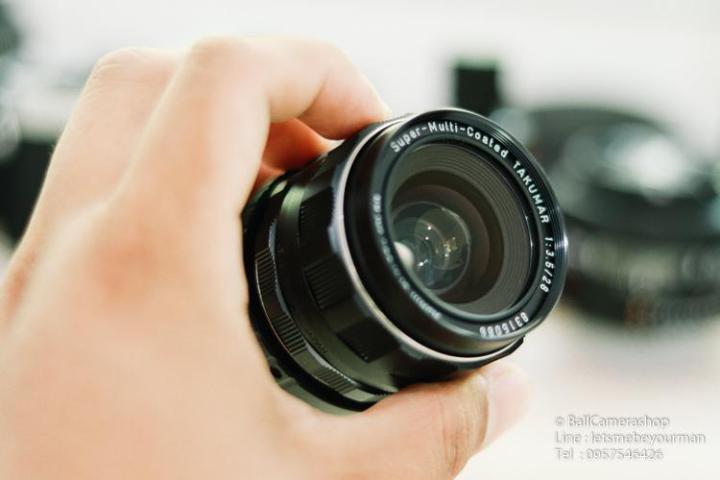 ขายเลนส์มือหมุน-takumar-28mm-f3-5-serial-8315086-สามารถใส่กล้อง-fujifilm-mirrorless-ได้เลย-สภาพสวยเก่าเก็บ