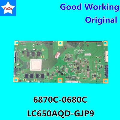 ลอจิกบอร์ดดั้งเดิม6870C-0680C LC650AQD-GJP9 6870C-0680สำหรับทีวีแอลจี OLED55C6P-C OLED55C6V OLED55B6P T-CON GJP9 LC650AQD