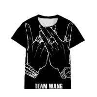 Kpop Team Jackson Wang Got7 3D T Shirt Women Men Hip Hop Shirts Summer Short Sleeve tee Tops streetwear fashion Camisetas A short sleeved shirt.