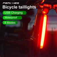 Bicycle Cycling Taillight USB Rechargeable Waterproof Safety Warning Taillight MTB Bicycle Riding Light Flashlight Equipment