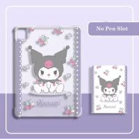 Kawaii Sanrio Kuromi เคส Ipad,สำหรับ Ipad Air 2021 10.9 Anti-Fall 4 Case Ipad Mini เคส Pro นิ้ว4ป้องกันอากาศลายการ์ตูน