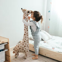 40-85cm Kawaii Giraffe Plush Toy Soft Stuffed Animal Sleeping Cute Pillows Home Decoration Kids Girls Birthday Plush Gifts Toys