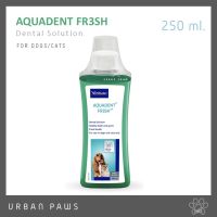 Virbac Aquadent FR3SH ผลิตภัณฑ์ผสมน้ำดื่ม ขจัดกลิ่นปากสำหรับสุนัขและแมว ขนาด 250 ml