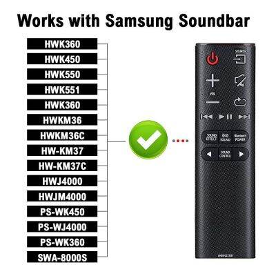 Samsung Speaker System Remote HWJ4000 HWJM4000 HW-J4000 HW-K360 HW-K450 PS-WK450 AH59-0254 New Replael AH59-02733B