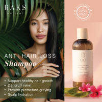 RAKS NATURAL Magnesium Shampoo แชมพูสูตรอ่อนโยน ป้องกันผมร่วง กระตุ้นการสร้างผมใหม่ สำหรับผู้ที่แพ้ง่าย