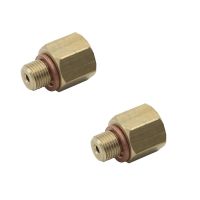 1/8 quot; NPT Female to M10 X 1 Male Metric Adapters / Oil Pressure Gauge Sender Adapter 2265