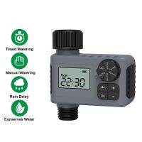 Garden Irrigation Single-Outlet Hose Watering Timer1 Black With LCD Screen