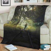 (Multi size available in stock)  Metro Exodus Anime Blanket Mat Soft Bedspread Beach warmm Travel Cover For Kids Boys Girls Gift Home Decor Dropshipping  (Free personalized design available)