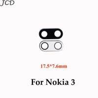 Jcd สำหรับ Nokia Lumia 3 5 6 8 X5 X6 X7 7 Plus 6.1 950 950xl1520ด้านหลังฝาปิดเลนส์กระจกกล้องถ่ายรูปด้านหลังพร้อมอะไหล่สติกเกอร์