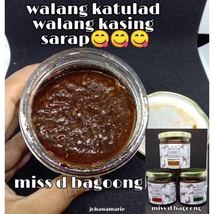 chili garlic sauce ☛MISS D GOURMET (BAGOONG) Lazada PH