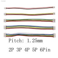 ☋☼﹉ 20/10/5Pcs Micro JST 1.25mm Wire Cable Connector Pitch 1.25mm 2P 3P 4P 5P 6Pin Female to Female Plug Electronic Wire Connectors