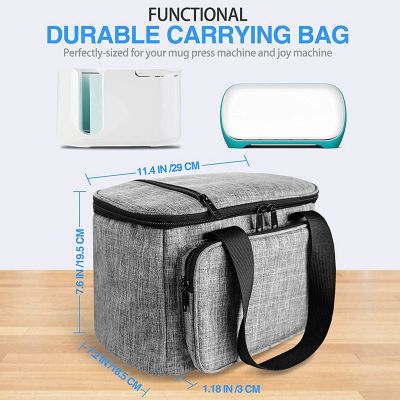 Carrying Case Compatible with Mug Press Machine, Portable Travel Tote Bag for Machine,For Accessories