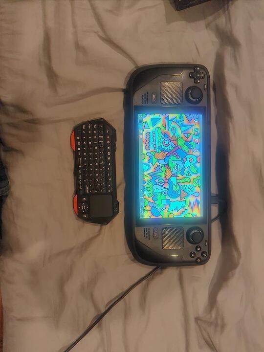 Mini Bluetooth Keyboard for Steam Deck (QWERTY Keypad)Wireless Portable