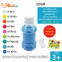 ทรายสี ขนาด 15 ซีซี ประดิษฐ์โรยทรายสี+จัดทรายสีในโหลแก้ว+ตกแต่งเทียนเจล อุปกรณ์งานประดิษฐ์ ฝึกสมาธิและเสริมสร้างจินตนาการ