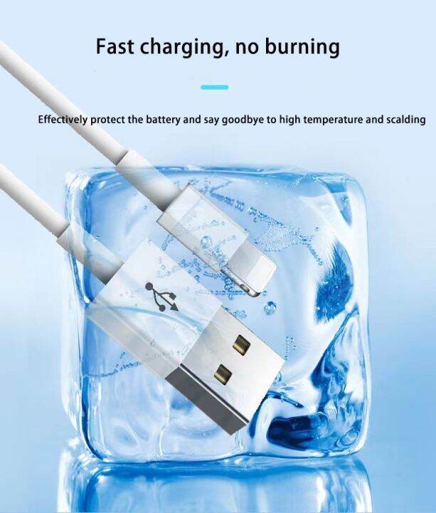 chaunceybi-usb-ชาร์จ2-4a-สำหรับ-iphone-13-11-xr-x-8-7-6s-5s-สายชาร์จเร็วสายเครื่องชาร์จยูเอสบี