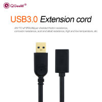 อุปกรณ์เสริม USB สายเคเบิลต่อโทรศัพท์ USB ความเร็วสูง3.0สายชายกับหญิงสายส่วนต่อส่วนขยายซิงค์ข้อมูล USB 1ม. 2ม. สายคอมพิวเตอร์3M