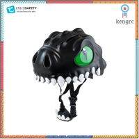 Crazy Safety หมวกกันน็อคจักรยานสำหรับเด็ก ลายมังกรดำ Black Dragon (49-55 cm.) flashsale ลดกระหน่ำ