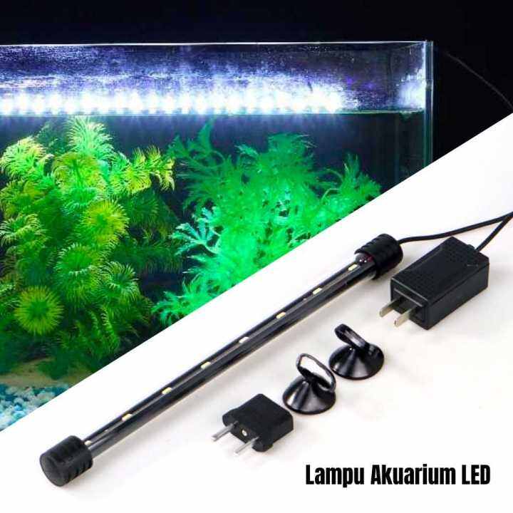 Lampu Akuarium Aquarium Led Mini Led Celup Lampu Akuarium 20 Cm Lampu