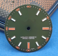 28.5mm Luminous Watch Dial R Logo for 2824 8215 Movement