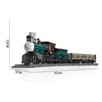 ในสต็อก 91006 1234Pcs Expert Ultimate Series Train Building Blocks ของขวัญของเล่นเข้ากันได้กับ 10219 10194 Trains