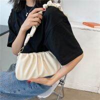 --BAO2382◙ g womens 23 summer new y one-shoulder art he dgn -mat s menger fold