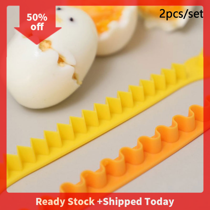pheebss-2ชิ้น-ชุดตัดแบบแฟนซีไข่สุกเครื่องตัดไข่ของใช้ในครัวเรือนต้มไข่เครื่องมือสร้างสรรค์