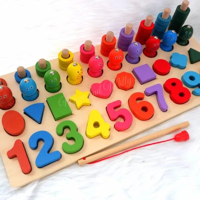 Pastel Four in One Logarithmic Board | Lazada PH