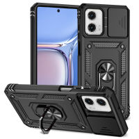 Moto G Power 2023 Case, WindCase Dual Layer Case with Ring Stand and Sliding Camera Cover for Motorola Moto G Power 2023