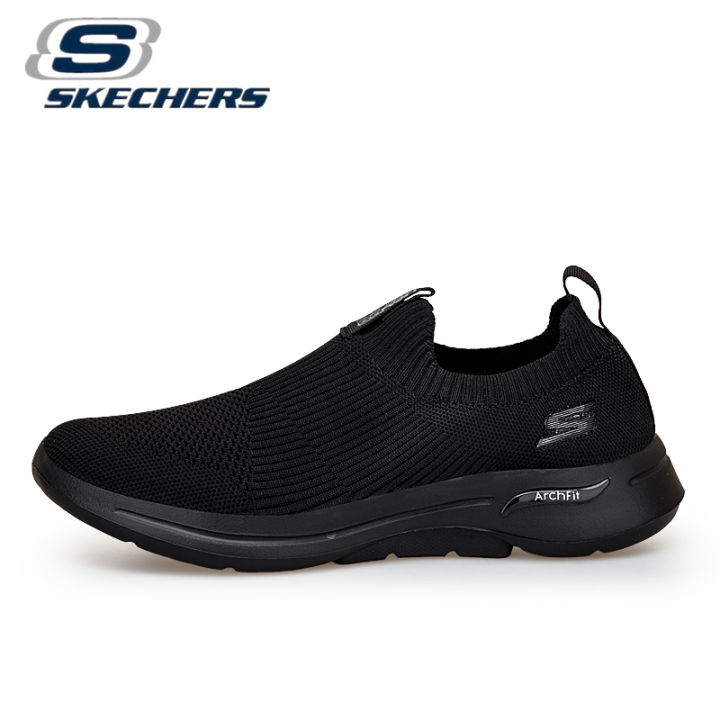 SKECHER S Black Shoes Men's Sneakers Running Shoes | Lazada PH