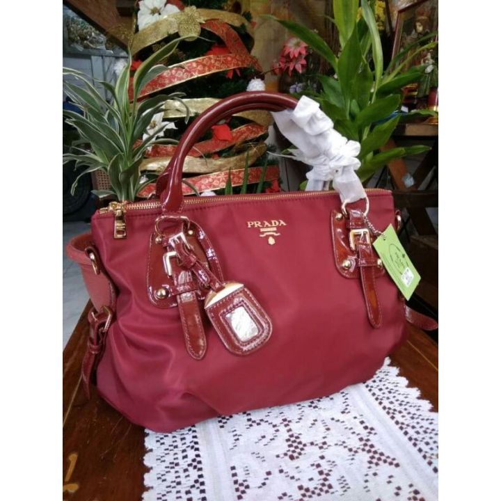 PRADA Hanbag/Shoulder Bag (Red) Top Graded Quality | Lazada PH