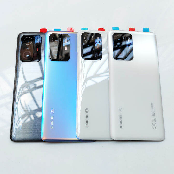 Original Back Glass Cover For Xiaomi 11T Pro 5G Back Door Replacement