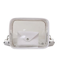 QianXing Shop Fashionable and Trendy Clear Jelly Shoulder Bag for Women