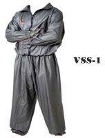 Twins Special Sauna Sweat Suit VSS-1 Gray weight cuts before fights ( S,M,L,XL,XXL) ชุดลดน้ำหนัก ทวินส์ สเปเชี่ยล ซาวน่า สีเทา ทำจากไวนิล ของเเท้จากโรงงาน