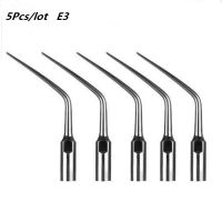 5PCS ทันตกรรม Ultrasonic Scaler เคล็ดลับ E3ใหม่ทันตกรรม Ultrasonic Scaler 120 Endo Tip ใช้งานร่วมกับ Emswoodpecker E3 US