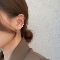 Simple Star Cuff Wrap Earrings Twinkle Crystal Cartilage Clip No Pierce Cartilage Earrings Ear Cuff