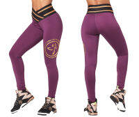 Zumba Inspire High Waist Long Leggings (กางเกงเลคกิ้งออกกำลังกายซุมบ้าและโยคะ)