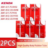 2PCS KENDA Bicycle inner tube 26inch 26x1.5 1.75 1.95 2.1 2.125 Camera Schrader Presta valve 26er MTB bike tubes Bicycle Parts