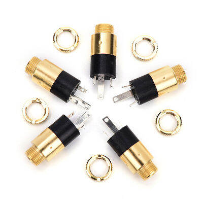 [Shelleys] 5pcs PJ392 3.5MM STEREO FEMALE sockfect JACK 3.5 Audio Headphone CONNECTOR GOLD